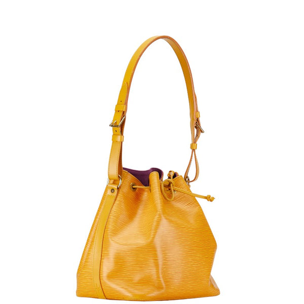 ルイ ヴィトン エピ プチノエ ショルダーバッグ M44109 タッシリイエロー レザー レディース LOUIS VUITTON 【中古】