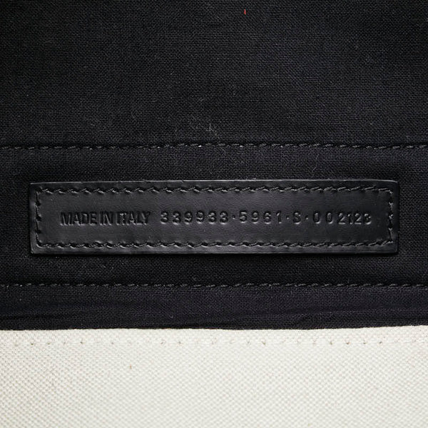 バレンシアガ ネイビーカバスS ハンドバッグ トートバッグ 339933 ピンク オールドローズ キャンバス レディース BALENCIAGA 【中古】