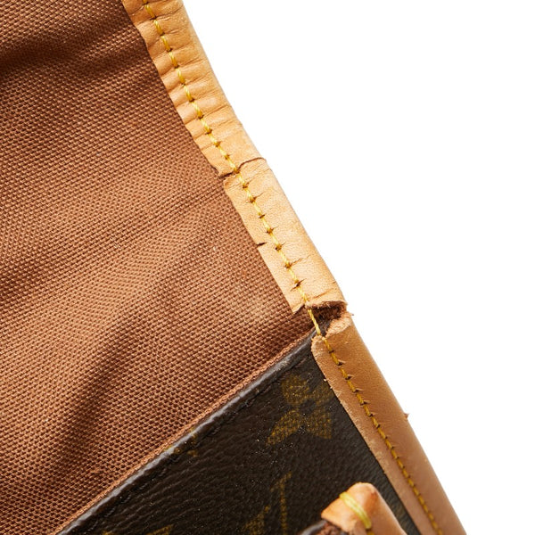ルイ ヴィトン モノグラム ビバリー ハンドバッグ ショルダーバッグ 2WAY M51121 ブラウン PVC レザー レディース LOUIS VUITTON 【中古】