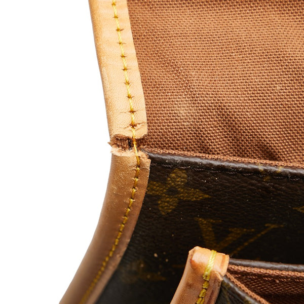 ルイ ヴィトン モノグラム ビバリー ハンドバッグ ショルダーバッグ 2WAY M51121 ブラウン PVC レザー レディース LOUIS VUITTON 【中古】