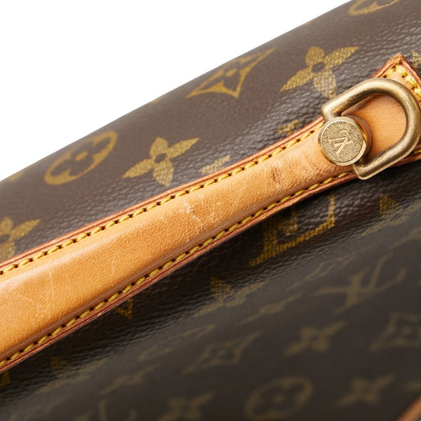 ルイ ヴィトン モノグラム ビバリー ハンドバッグ ショルダーバッグ 2WAY M51121 ブラウン PVC レザー レディース LOUIS VUITTON 【中古】