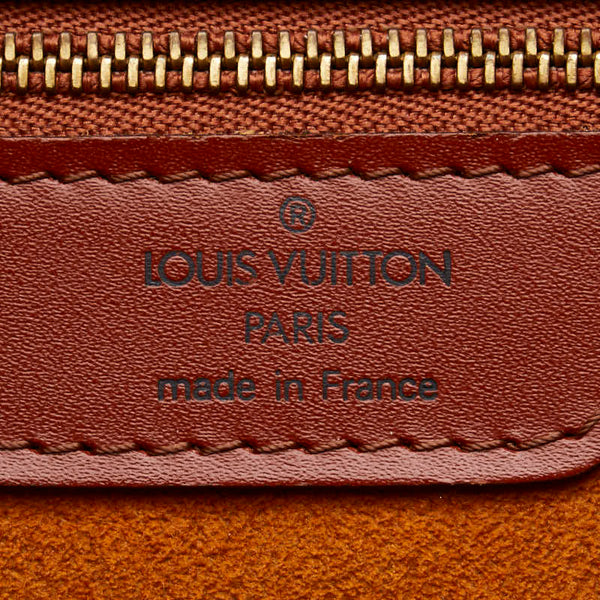 ルイ ヴィトン エピ サンジャック ショッピング トートバッグ M52263 ケニアブラウン レザー レディース LOUIS VUITTON 【中古】