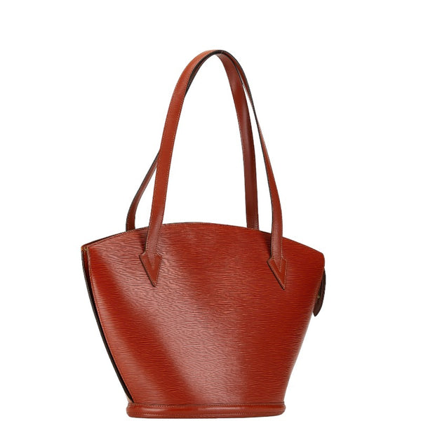 ルイ ヴィトン エピ サンジャック ショッピング トートバッグ M52263 ケニアブラウン レザー レディース LOUIS VUITTON 【中古】