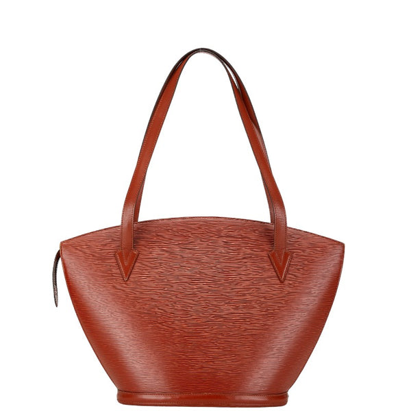ルイ ヴィトン エピ サンジャック ショッピング トートバッグ M52263 ケニアブラウン レザー レディース LOUIS VUITTON 【中古】