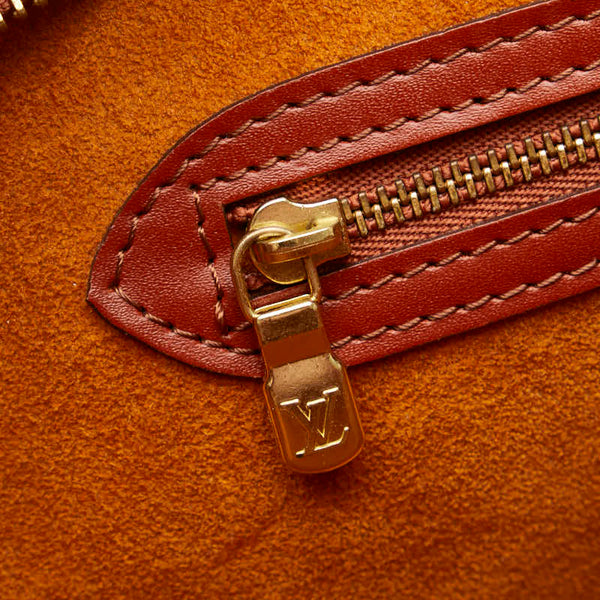 ルイ ヴィトン エピ サンジャック ショッピング トートバッグ M52263 ケニアブラウン レザー レディース LOUIS VUITTON 【中古】