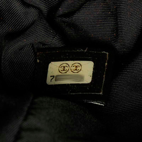 シャネル ココマーク ニュートラベルライン トートバッグ ショルダーバッグ ブラック ナイロン レザー レディース CHANEL 【中古】