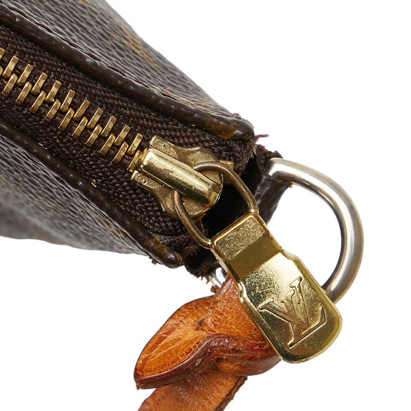 ルイ ヴィトン モノグラム ポシェット アクセソワール ハンドバッグ M51980 ブラウン PVC レザー レディース LOUIS VUITTON 【中古】
