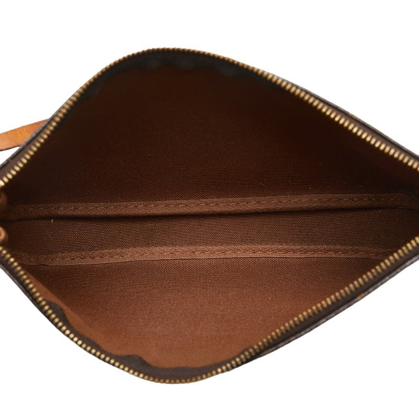 ルイ ヴィトン モノグラム ポシェット アクセソワール ハンドバッグ M51980 ブラウン PVC レザー レディース LOUIS VUITTON 【中古】