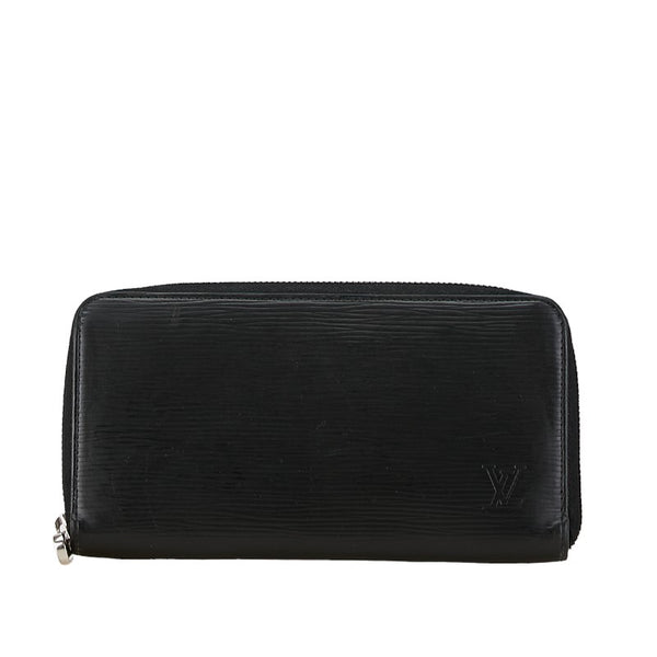 ルイ ヴィトン エピ ジッピーウォレット ラウンドファスナー 長財布 M61857 ブラック ノワール レザー レディース LOUIS VUITTON 【中古】