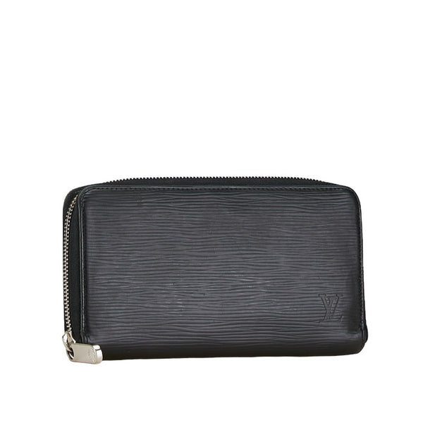 ルイ ヴィトン エピ ジッピーウォレット ラウンドファスナー 長財布 M61857 ブラック ノワール レザー レディース LOUIS VUITTON 【中古】