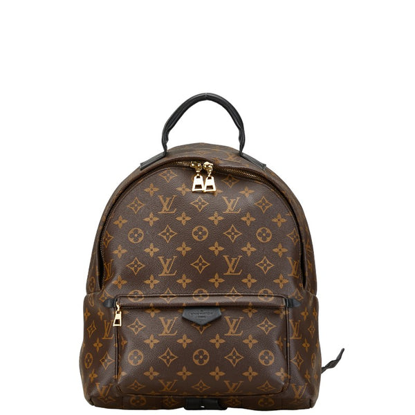 ルイ ヴィトン モノグラム パームスプリングスMM リュック・デイパック M41561 ブラウン 茶 PVC レザー レディース LOUIS VUITTON 【中古】