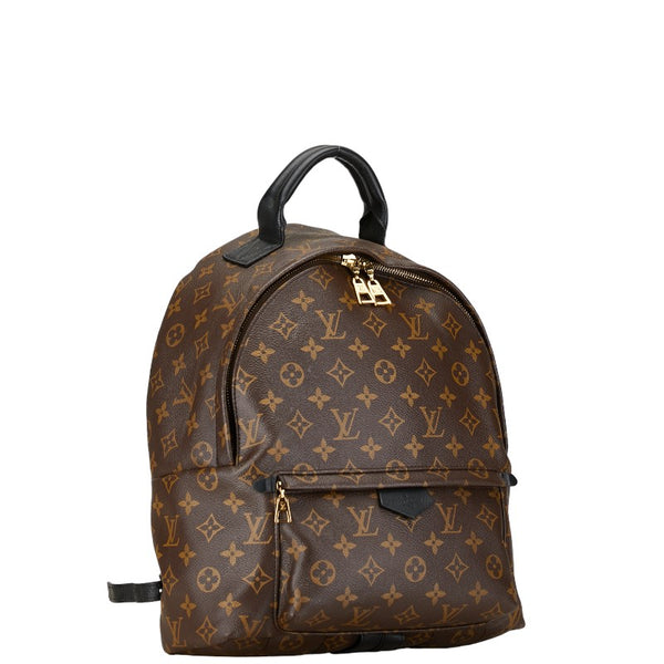 ルイ ヴィトン モノグラム パームスプリングスMM リュック・デイパック M41561 ブラウン 茶 PVC レザー レディース LOUIS VUITTON 【中古】