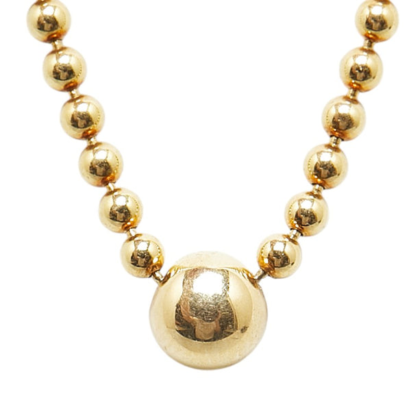 カルティエ ペルルドディアマン ダイヤ ネックレス K18YG イエローゴールド レディース CARTIER 【中古】