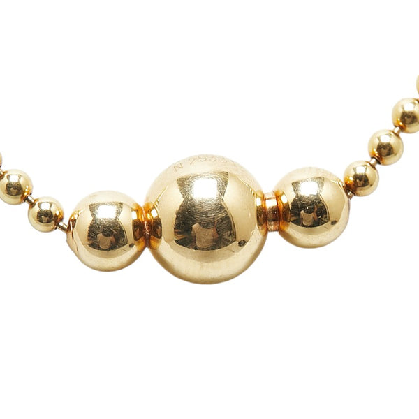 カルティエ ペルルドディアマン ダイヤ ネックレス K18YG イエローゴールド レディース CARTIER 【中古】