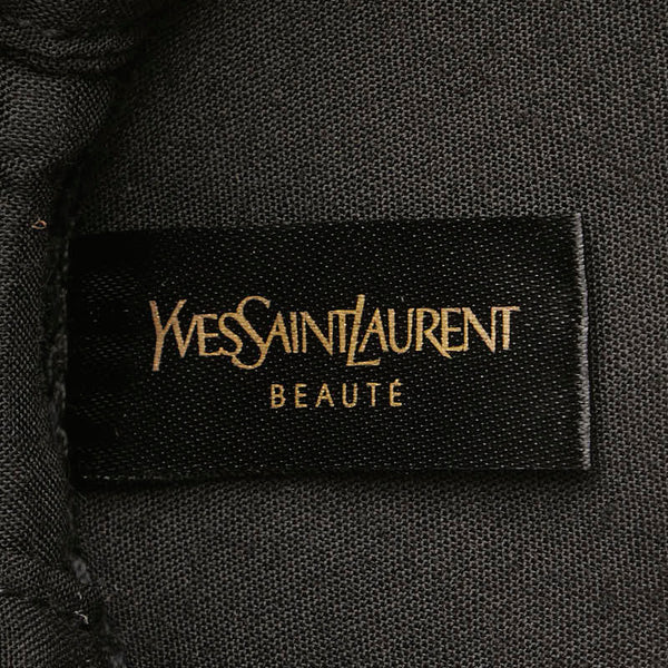 サンローラン サークル ラウンド ポーチ ブラック ポリエステル レディース SAINT LAURENT 【中古】