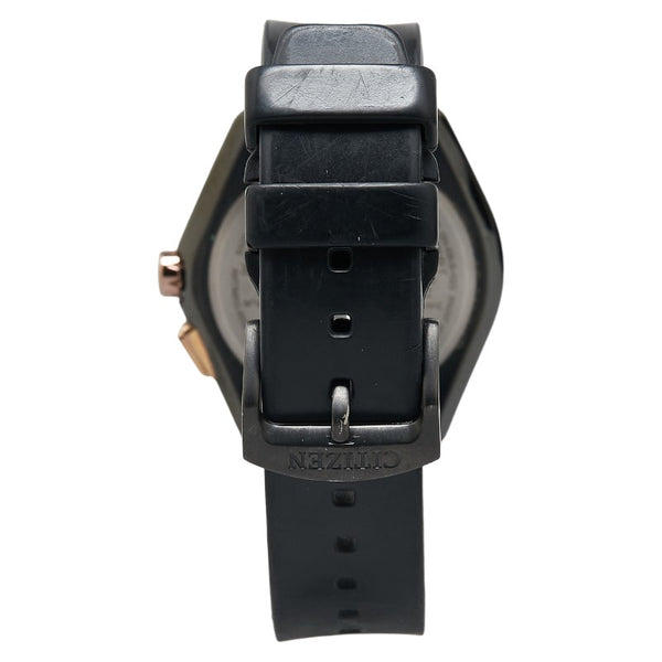 シチズン エコ ドライブ ブルートゥース ソーラー 腕時計 BZ4006-01E/W410-S114195 クオーツ ブラック文字盤 ウレタン スーパーチタニウム メンズ CITIZEN 【中古】