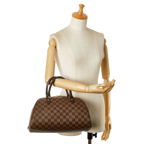 ルイ ヴィトン ダミエ リベラMM ハンドバッグ ミニボストンバッグ N41434 エベヌ ブラウン PVC レザー レディース LOUIS VUITTON 【中古】