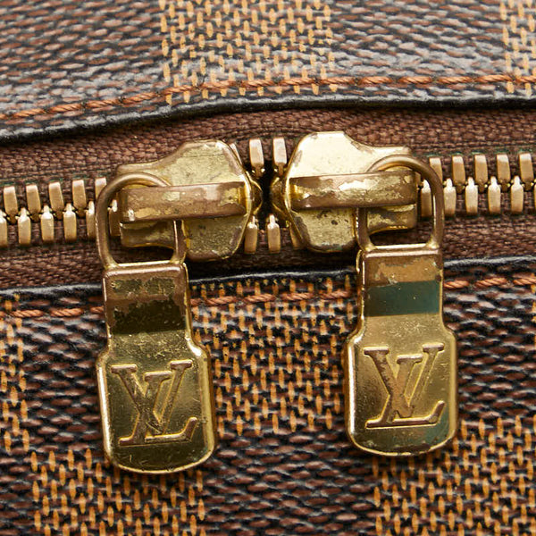 ルイ ヴィトン ダミエ リベラMM ハンドバッグ ミニボストンバッグ N41434 エベヌ ブラウン PVC レザー レディース LOUIS VUITTON 【中古】