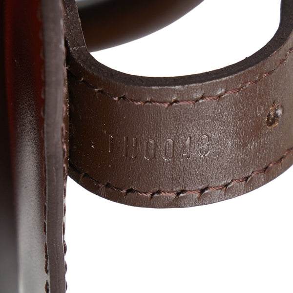 ルイ ヴィトン ダミエ ソーホー リュック バックパック N51132 ブラウン PVC レザー レディース LOUIS VUITTON 【中古】