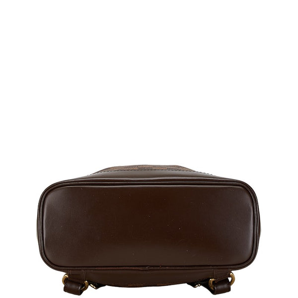 ルイ ヴィトン ダミエ ソーホー リュック バックパック N51132 ブラウン PVC レザー レディース LOUIS VUITTON 【中古】