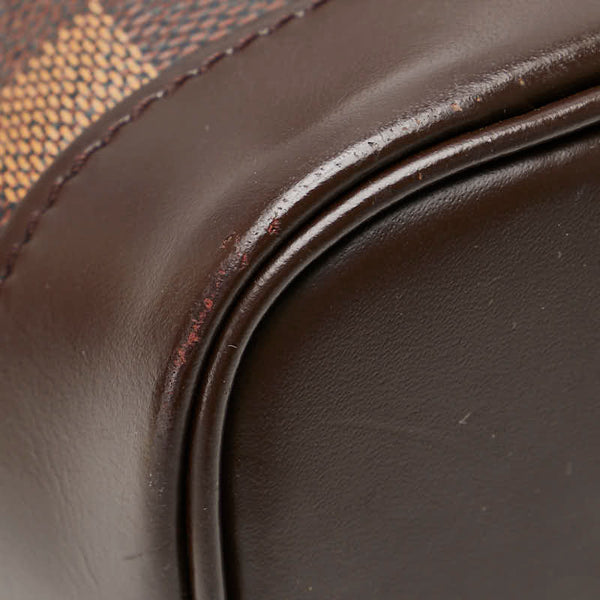 ルイ ヴィトン ダミエ ソーホー リュック バックパック N51132 ブラウン PVC レザー レディース LOUIS VUITTON 【中古】