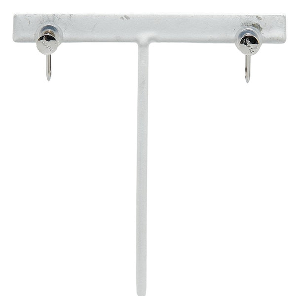 Pt850 プラチナ アコヤパール8mm イヤリング レディース 【中古】
