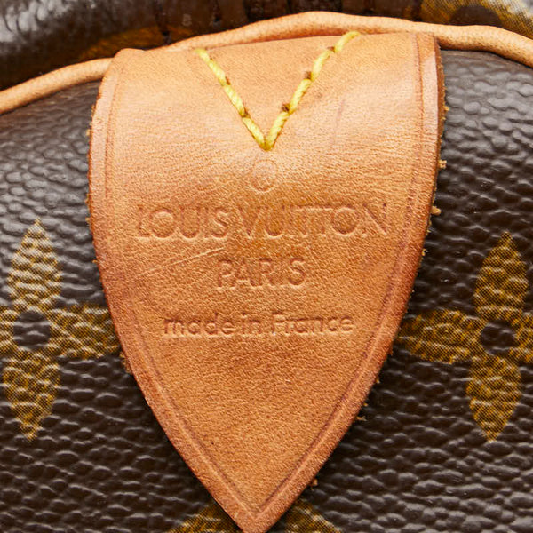 ルイ ヴィトン モノグラム キーポル45 ボストンバッグ M41428 ブラウン PVC レザー レディース LOUIS VUITTON 【中古】