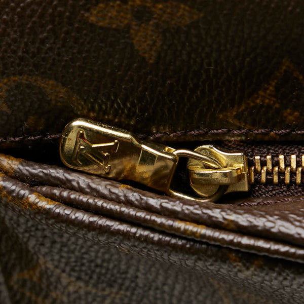 ルイ ヴィトン モノグラム モンスリMM リュック バックパック M51136 ブラウン PVC レザー レディース LOUIS VUITTON 【中古】