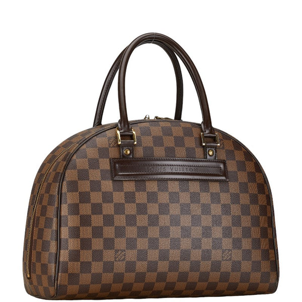 ルイ ヴィトン ダミエ ノリータ ハンドバッグ N41455 ブラウン PVC レザー レディース LOUIS VUITTON 【中古】
