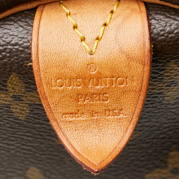 ルイ ヴィトン モノグラム キ－ポル45 ボストンバッグ M41428 ブラウン PVC レザー レディース LOUIS VUITTON 【中古】