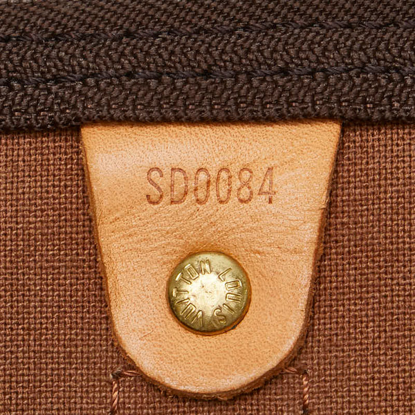 ルイ ヴィトン モノグラム キ－ポル45 ボストンバッグ M41428 ブラウン PVC レザー レディース LOUIS VUITTON 【中古】