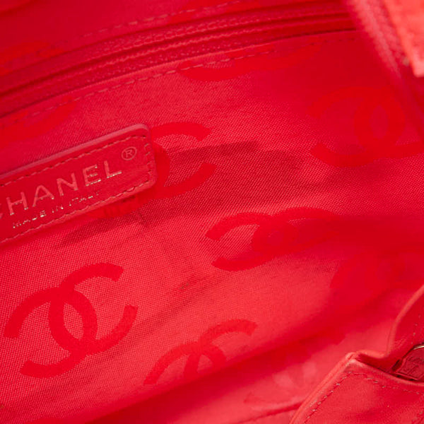 シャネル ココマーク マトラッセ カンボンライン ハンドバッグ トートバッグ ブラック レザー レディース CHANEL 【中古】