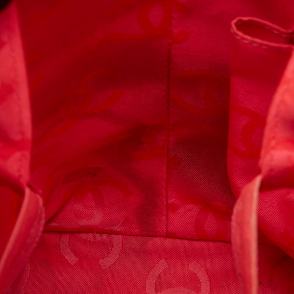 シャネル ココマーク マトラッセ カンボンライン ハンドバッグ トートバッグ ブラック レザー レディース CHANEL 【中古】