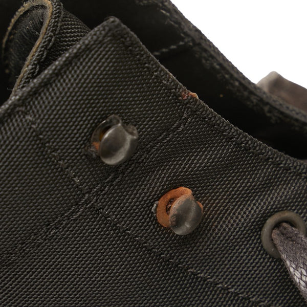 グッチ シェリーライン ブーツ 104 0227 ブラック キャンバス ナイロン レディース GUCCI 【中古】