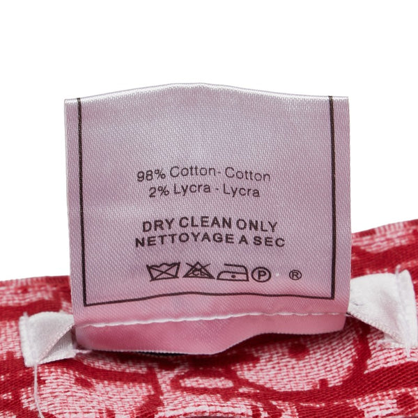 ディオール トロッター T-シャツ スカート セット ピンク コットン レディース Dior 【中古】