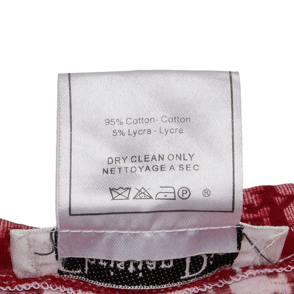 ディオール トロッター T-シャツ スカート セット ピンク コットン レディース Dior 【中古】