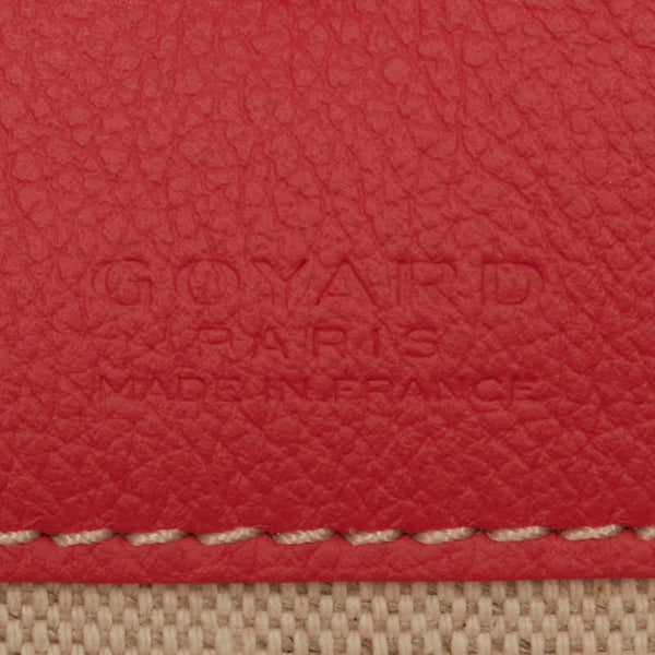 ゴヤール サンルイPM 「J.Z」マーカージュ SAC SAINT LOUIS PINK  ハンドバッグ トートバッグ ローズピンク レザー レディース GOYARD 【中古】