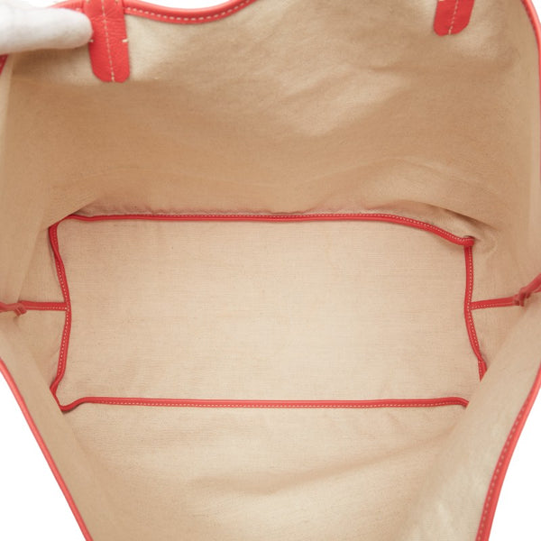 ゴヤール サンルイPM 「J.Z」マーカージュ SAC SAINT LOUIS PINK  ハンドバッグ トートバッグ ローズピンク レザー レディース GOYARD 【中古】