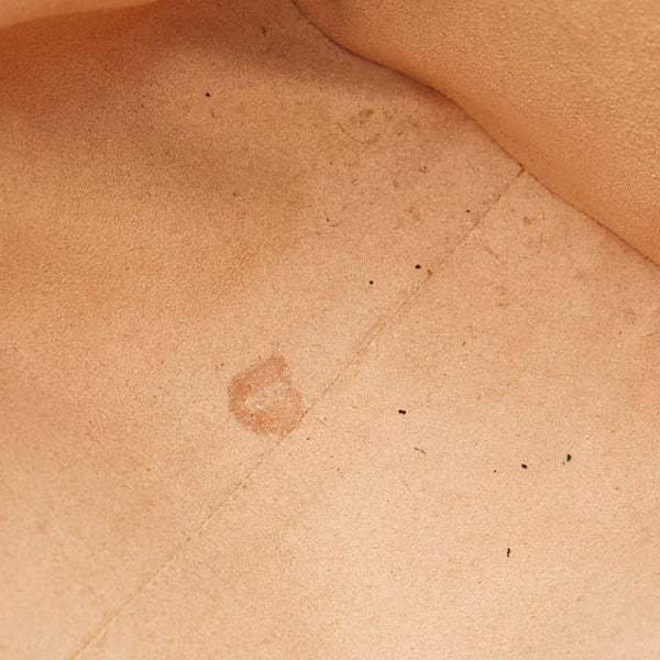 グッチ オフィディア シェリーライン ミニボストン ハンドバッグ ショルダーバッグ 2WAY 524532 ホワイト キャンバス レザー レディース GUCCI 【中古】