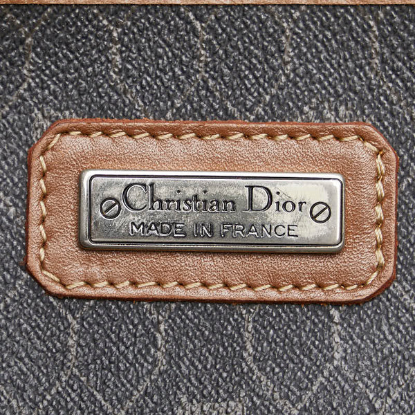 ディオール ハニカム ボストンバッグ トラベルバッグ 旅行用バッグ ブラック ブラウン PVC レザー レディース Dior 【中古】