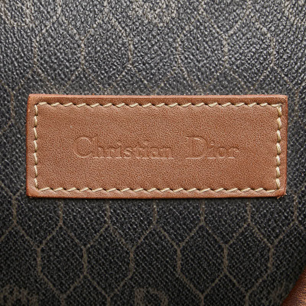 ディオール ハニカム ボストンバッグ トラベルバッグ 旅行用バッグ ブラック ブラウン PVC レザー レディース Dior 【中古】