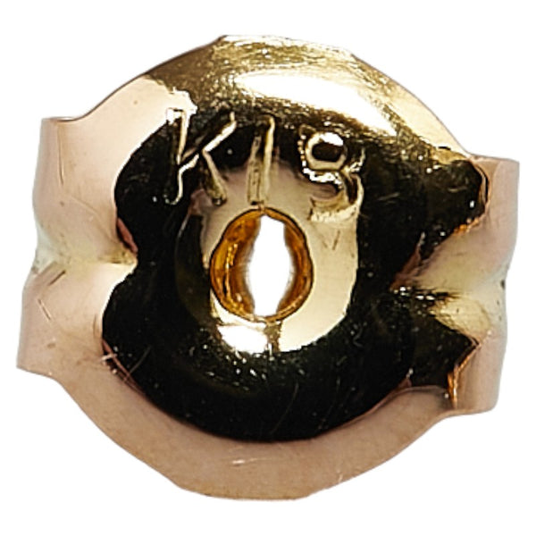 K18YG イエローゴールド ピアス レディース 【中古】