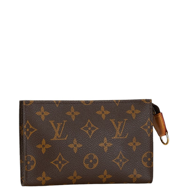 ルイ ヴィトン モノグラム バケット付属ポーチ ポーチ アクセサリーポーチ ブラウン PVC レザー レディース LOUIS VUITTON 【中古】