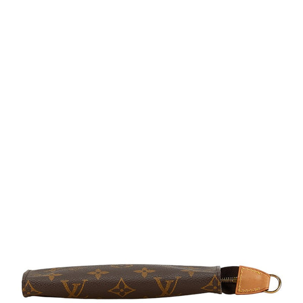 ルイ ヴィトン モノグラム バケット付属ポーチ ポーチ アクセサリーポーチ ブラウン PVC レザー レディース LOUIS VUITTON 【中古】