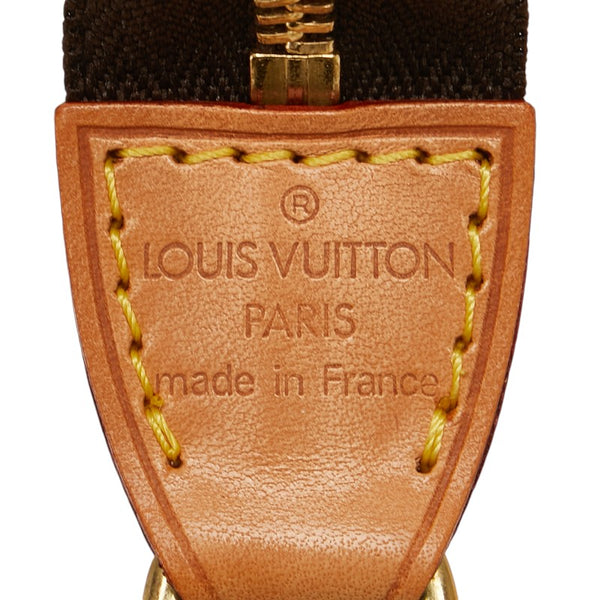 ルイ ヴィトン モノグラム バケット付属ポーチ ポーチ アクセサリーポーチ ブラウン PVC レザー レディース LOUIS VUITTON 【中古】