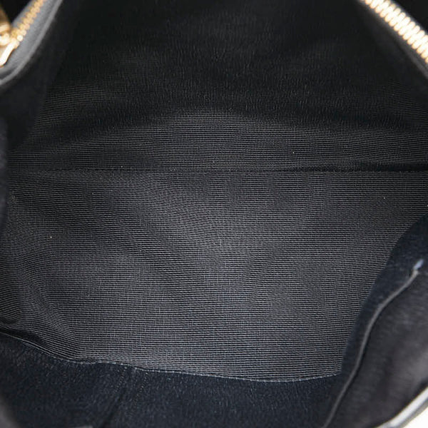 サルヴァトーレフェラガモ ハンドバッグ トートバッグ ブラック レザー エナメル レディース Salvatore Ferragamo 【中古】