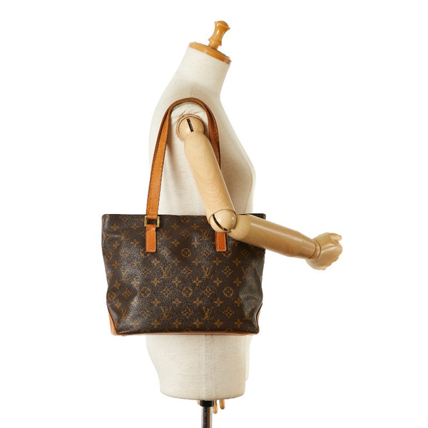 ルイ ヴィトン モノグラム カバピアノ ハンドバッグ トートバッグ M51148 ブラウン PVC レザー レディース LOUIS VUITTON 【中古】