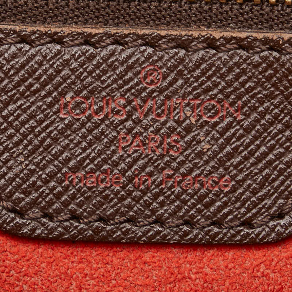 ルイ ヴィトン ダミエ マレ トートバッグ ショルダーバッグ バケツ N42240 ブラウン PVC レザー レディース LOUIS VUITTON 【中古】