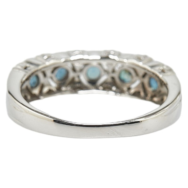 Pt900 プラチナ アレキサンドライト0.37ｃｔ ダイヤ0.12ct リング 指輪 #54 レディース 14.5号 【中古】