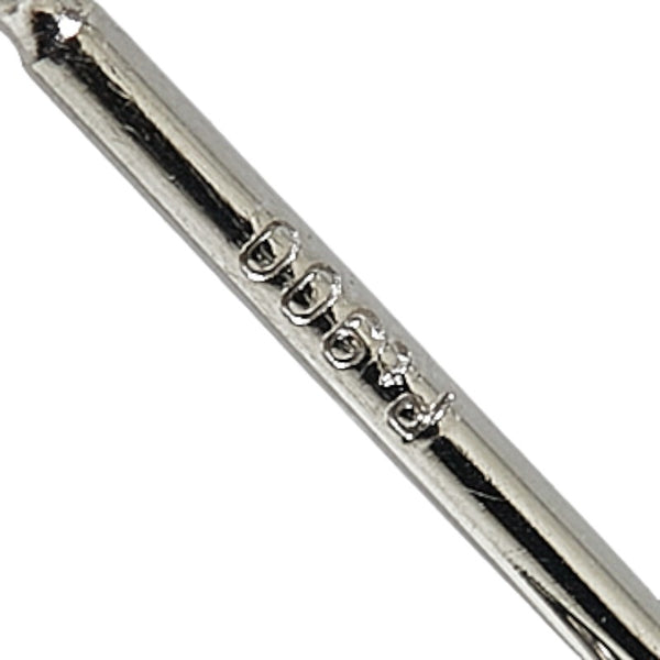 Pt900 プラチナ ダイヤ1.15ct ピアス レディース 【中古】